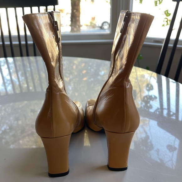 Y2K Coup Detat Leather Square Toe Heel - 8.5 - Picture 4 of 9